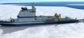 АЕГЭ участвует в укреплении атомного морского ледокольного флота России.