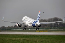 Самолет Airbus A319neo совершил свой первый полет