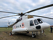 В Якутию поступил третий вертолёт для санитарной авиации
