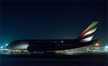 Airbus А380 впервые приземлился в аэропорту «Пулково»
