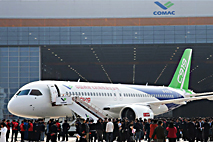 Коммерческая эксплуатация пассажирского авиалайнера C919 запланирована на 2021 год