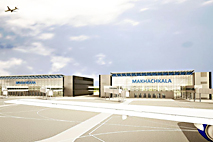 Международный терминал в аэропорту Махачкалы планируют сдать к 1 июля 2020 года