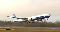 Самолет Boeing 777X совершил первый полет