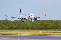 Флот авиакомпании “Уральские авиалинии” пополнился четвертым Airbus A321neo