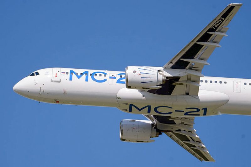 Минпромторг заказал опытный образец укороченного МС-21 к концу 2028 года